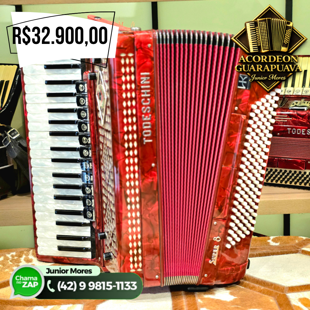TODESCHINI SUPER 8 - SELO VERDE - COM CAPTAÇÃO - 120 BAIXOS - Image 7