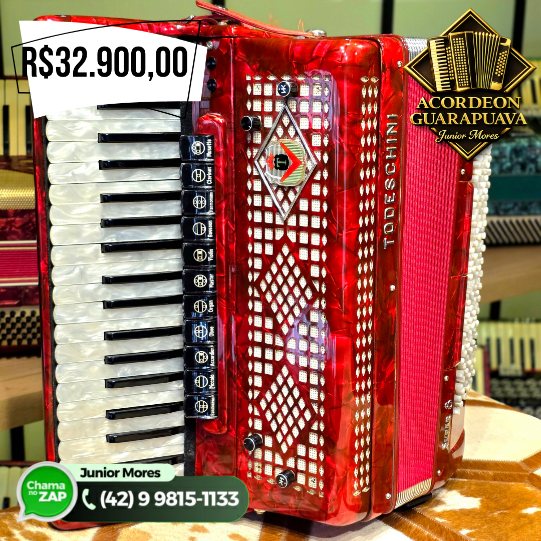 TODESCHINI SUPER 8 - SELO VERDE - COM CAPTAÇÃO - 120 BAIXOS