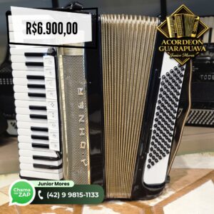🪗 HOHNER POLIFÔNICA 96 BAIXOS